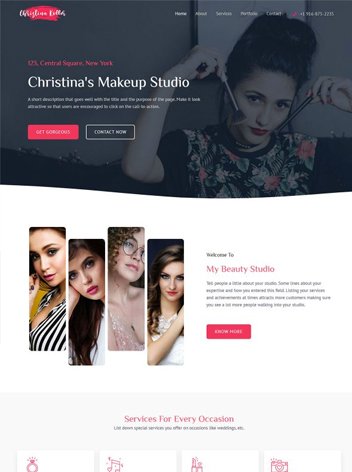 thinkwebs-website-makeupartist